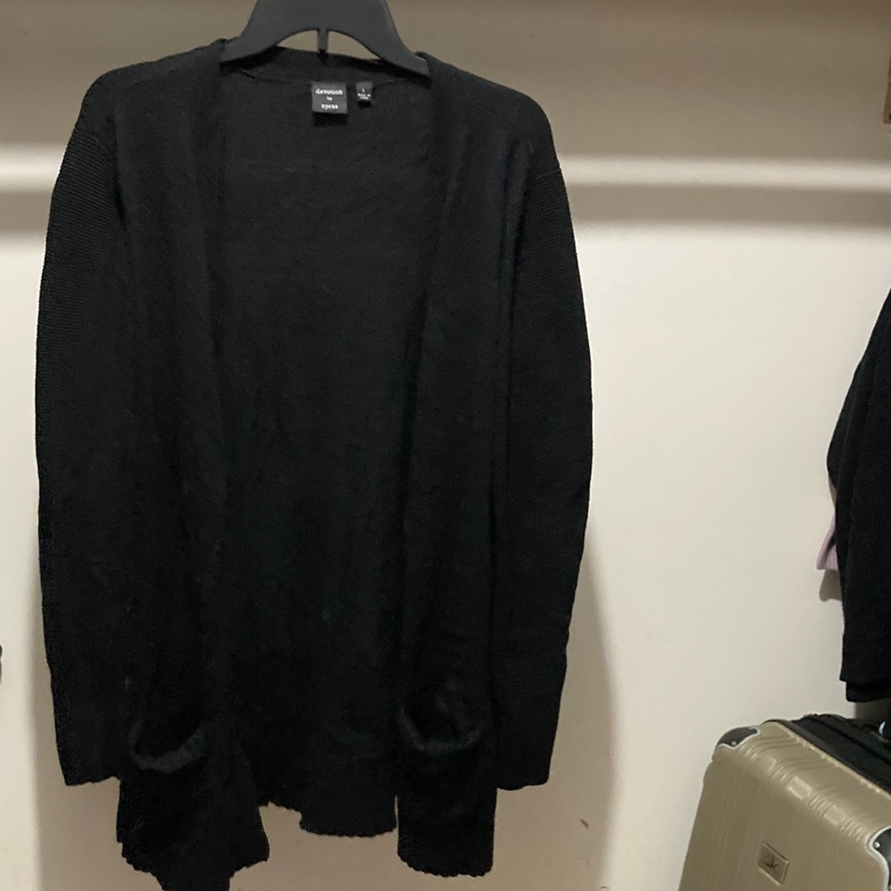 Black Women's Cardigan